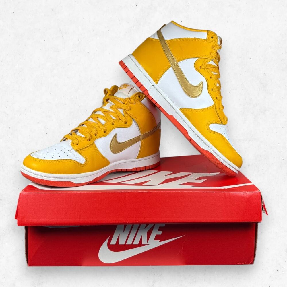 Nike Dunk High University Gold Womens 9 Mens 7.5 DQ4691-700 w/Box